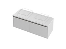 City 46 - 1200DB Wall - 2 Drawer (Side by Side)